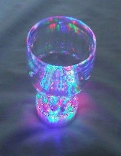 Flashing LED Light up Blinking Drinking Glasses Barware Supply NR