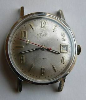 Baylor Watch Co., ETA 2408, All Stainless Steel case, working
