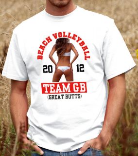 Beach Volleyball T shirt, Team Great Butts 2012 Tshirt (TTC D194)