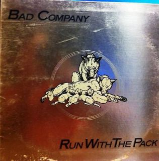 Rock Rare LP Bad Company” Run With The Pack