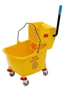 Adcraft MB 36L 36 Liter Mop Bucket Wringer With Trolly