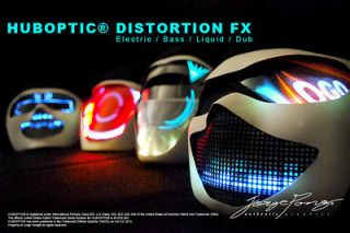 ULTRA ELECTRIC LED FX Mask for PARTY Rave EDC Trance Dubstep Music