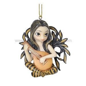LUTE FAERY Fairy Ornament Jasmine Becket Griffit​h music faerie