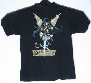 Vintage 1984 Jethro Tull The Broadsword And The Beast T Shirt Camel