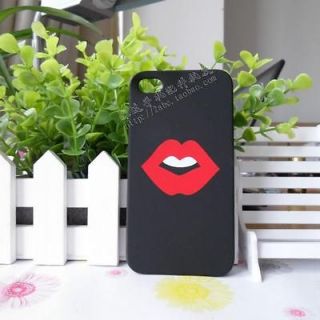 New Red Lip Kiss Snap On Hard Case Cover Skin for iphone 4 4G 4S