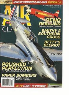 CLASSIC, ( SMITHY & SOUTHERN CROSS ) BETTYS BLERIOT ( PAPER BOMBERS