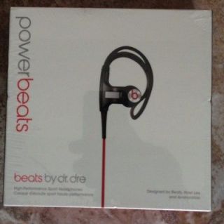 Beats by Dr Dre PowerBeats Sport with ControlTalk Black In Ear New in