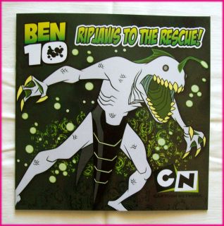 BEN 10 BOOK   RIPJAWS TO THE RESCUE   Awesome Kids Ben10 Full Colour