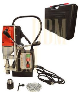 Compact Portable Magnetic Drill Core Press Kit 570RPM @ 1300N Electric