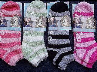 Newly listed 4 PAIR BUTTER SLIPPER SOCK NON SKID SOLE