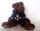 The BOYDS Collection HANDMADE Teddy BEAR Anchor Sailor Sweater BEAN