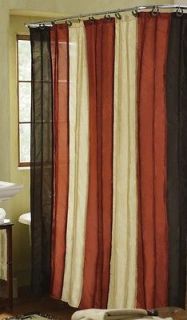 Rustic Shades of Brown Shower Curtain (Great For Western or Southwest