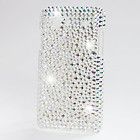 AB White Bling Diamond Back Case Cover for Samsung Galaxy S Advance
