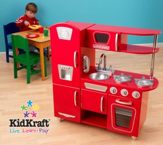kids wood kitchen set