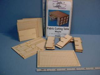 Cutting Table for Fabric   Maple   FS205  Dollhouse Miniature
