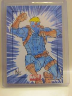 Marvel Universe 2011 Raimundo Nonato sketch card