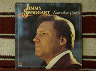 JIMMY SWAGGART   SOMEWHERE LISTNIN (3628) VG cond. great gospel.