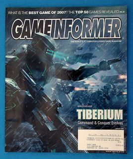Game Informer 177   January, 2008 Tiberium, Lego Star Wars, Iron Man