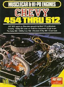 Musclecar & HI PO Engines Chevy 454 YENKO 502 512 496
