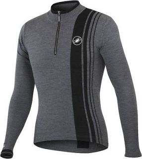 CASTELLI Costante WOOL CYCLING JERSEY Anthracite