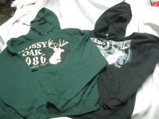 NEW! Mens Mossy Oak 1986 Obsession Hooded Sweatshirt Hoodie