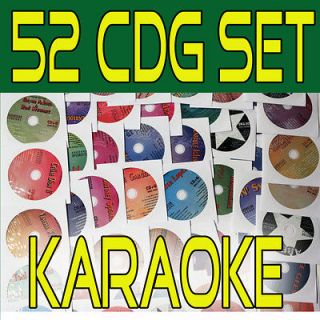 Newly listed 53 CDG SET SUPERSTSAR KARAOKE w/JOURNEY  DONT STOP+more