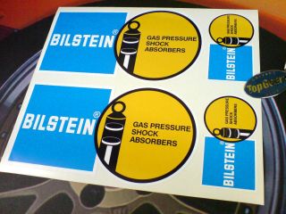 off BILSTEIN Classic Rally Car Land Rover Stickers