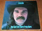John Lincoln Wright rare LP You Cant Get Thereprivate country