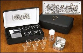 Minister Clergy Gift Last Supper Six Cup Hospital Travel Portable