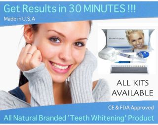 Home Teeth Whitening Kit USA Laser Tooth Bleaching White Gel Strong