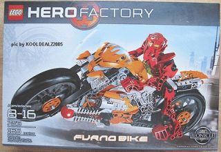 2010 LEGO Hero Factory #7158 FURNO BIKE 165 pcs NEW IN BOX Bionicle