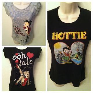 Betty Boop womens T shirts Sizes Small and Large