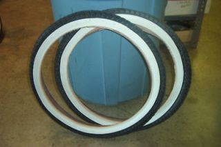 BIKE TIRE WHITE WALL 26 X 1.75 BICYCLE TIRES & TUBES