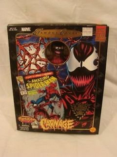 Toy Biz Famous Covers 8 Carnage Action Figure MIB FREE US SHIPPING