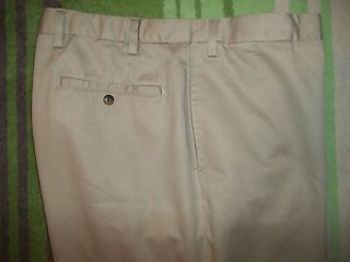 ST. JOHNS BAY EXPANDER WAIST RELAXED FIT FLAT FRONT KHAKIS BIG MENS