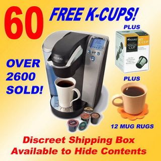 Keurig Platinum B70 K Cup Coffee Maker NEW   FREE Outer Plain Brown