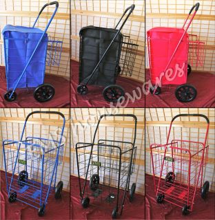 Shopping Cart Double Basket Liner Options Red Blue Black Jumbo Light