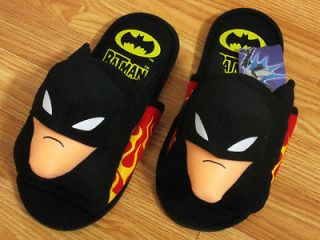 Batman Black&Red Slippers Men UK 5 8.5, US 5.5 9 #Fire
