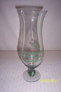 NEW NEVER USED LG . GREEN PAT OBRIANS NEW ORLEANS HAND BLOWN
