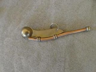 Vintage Copper and Brass Navy Bosun Whistle