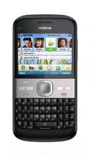 Nokia E Series E5   Carbon black (Straight Talk) Smartphone