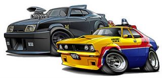 MAX Movie Cars Cartoon Car Graphic Wall Decal Home Decor Garage Tools
