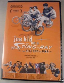 Joe Kid On a Stingray DVD, the history of BMX OldSchool Bike Legends