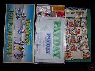 Pay Day 1994 board game 100% complete Payday boardgame