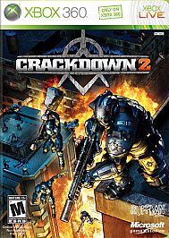 CRACKDOWN II 2   XBOX 360   MINT   COMPLETE & NICE   L@@K