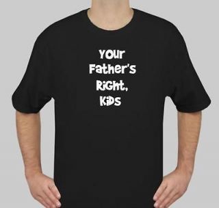 Fathers Right, Kids T shirt short sleeve M, L, XL, 2XL Brady Bunch