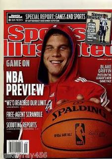SPORTS ILLUSTRATED SI no label NBA basketball BLAKE GRIFFIN Clippers