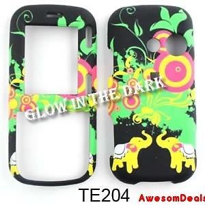 CELL PHONE COVER CASE FOR LG RUMOR 2 II / COSMOS 1 LX265 ELEPHANTS