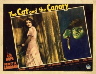 CAT AND THE CANARY 39 BOB HOPE KILLER LC VFINE