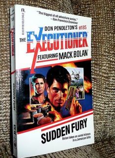 Sudden Fury Don Pendleton Mack Bolan ● the Executioner # 185 (1994